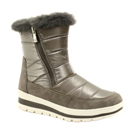 Membrana de botas de neve Caprice 26425-27 345 Pente Taupe bege