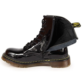 Botas de couro lacado Filippo W PAW78 com isolamento preto Botas de couro lacado Filippo W PAW78 com isolamento preto