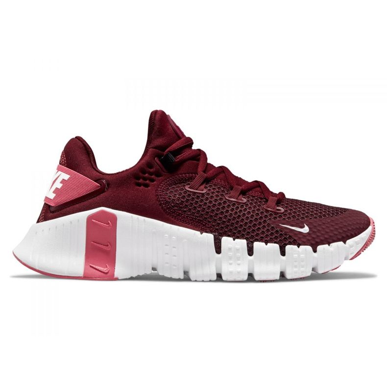 Tênis de treinamento Nike Free Metcon 4 W CZ0596-669 vermelho multicolorido