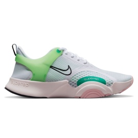 Tênis de treinamento Nike SuperRep Go 2 W CZ0612-136 branco verde