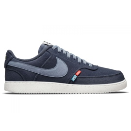 Sapato Nike Court Vision Low Next Nature M DM0836-400 azul marinho Sapato Nike Court Vision Low Next Nature M DM0836-400 azul marinho
