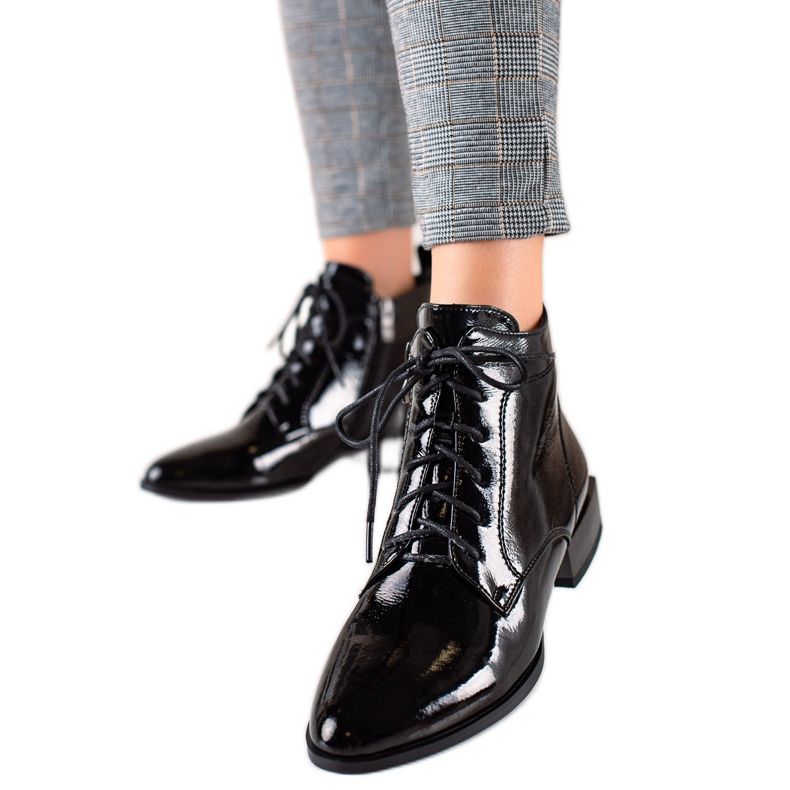 ARTIKER Botas Elegantes De Couro preto