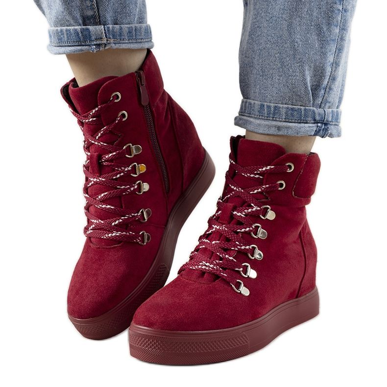 Tênis de inverno carmona clarete