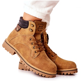 PH1 Trappers feminino com zíper, Camel Lenox marrom