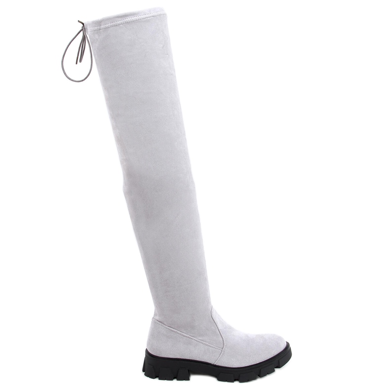 Botas cinza para mulheres LM-07 cinza