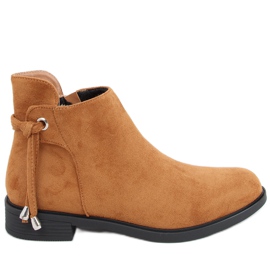 Botas femininas Camel MR-10 sem salto marrom