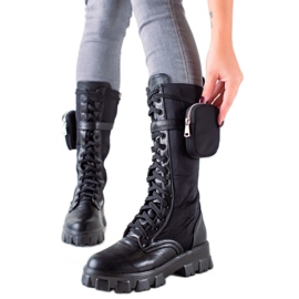 TRENDI Trabalhadores Altos com Bolso preto TRENDI Trabalhadores Altos com Bolso preto