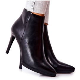 Botas femininas de salto alto Sergio Leone BT501 preto Botas femininas de salto alto Sergio Leone BT501 preto