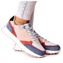 Calçados Esportivos Memory Foam Big Star II274401 Bege-Azul