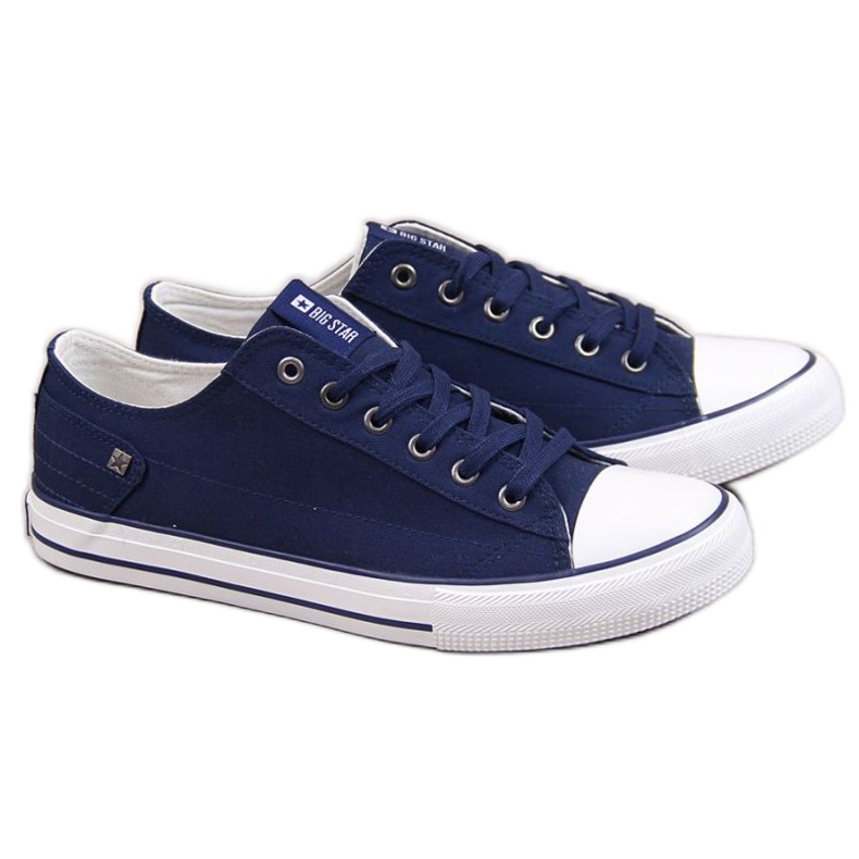 Sapatos azul marinho Big Star M DD174270