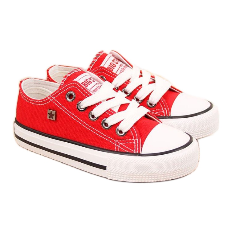 Sapatos vermelhos Big Star Jr. FF374201 castanho