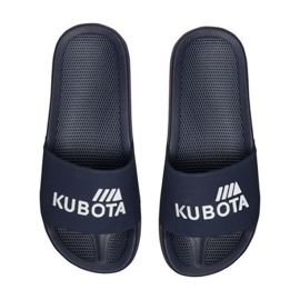 Chinelos de praia Kubota W KUB1B básicos azul marinho azul-marinho
