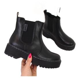 Botas Chelsea com isolamento Big Star II274101, pretas preto