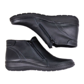 Botas de couro isoladas confortáveis ​​W Helios 642 cinza