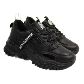 Tênis com sola grossa News W EVE258A preto Tênis com sola grossa News W EVE258A preto