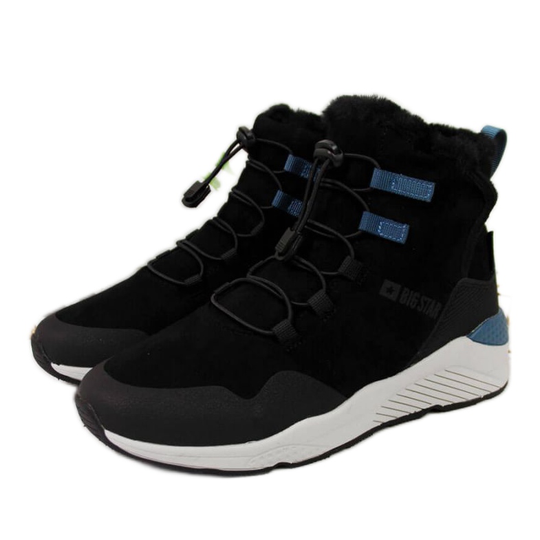 Botas pretas com isolamento de neve Big Star W II274261 preto Botas pretas com isolamento de neve Big Star W II274261 preto