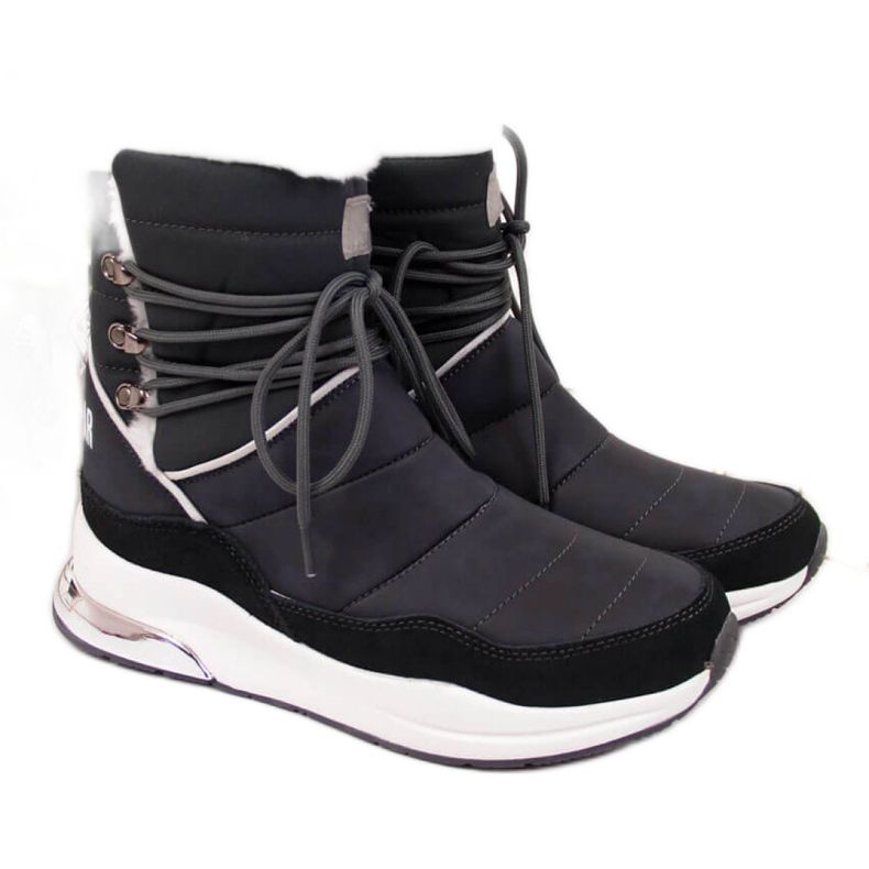 Botas de neve com isolamento cinza Big Star W II274281