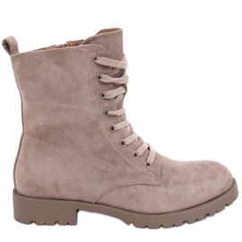 Trabalhadores amarrados por Bente Khaki bege