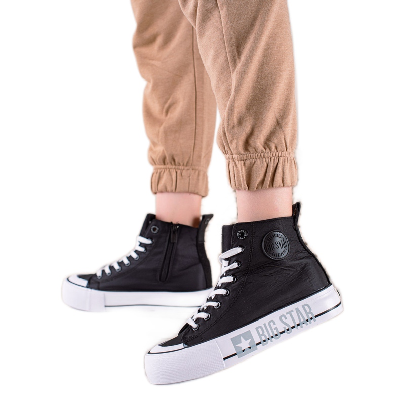 Tênis feminino Big Star II274012 preto