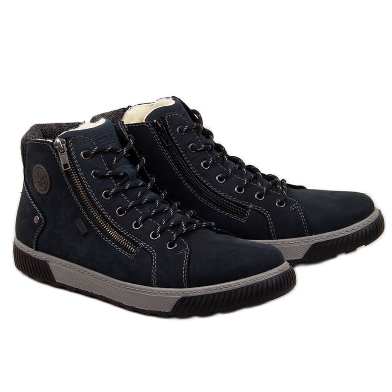 Botas isoladas Rieker 38920 M azul marinho
