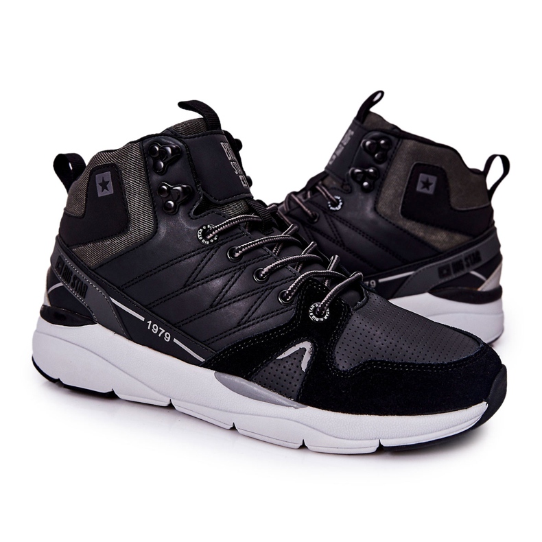 Tênis alto esporte masculino Big Star II174223 preto