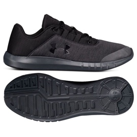 Under Armour Mojo M 3019858-001 tênis preto cinza