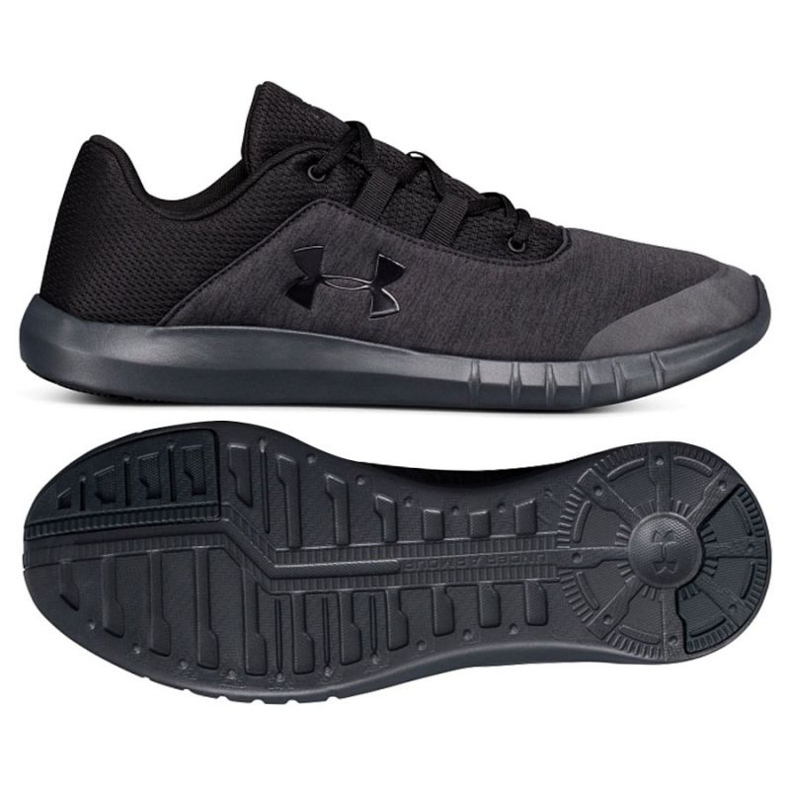 Under Armour Mojo M 3019858-001 tênis preto cinza