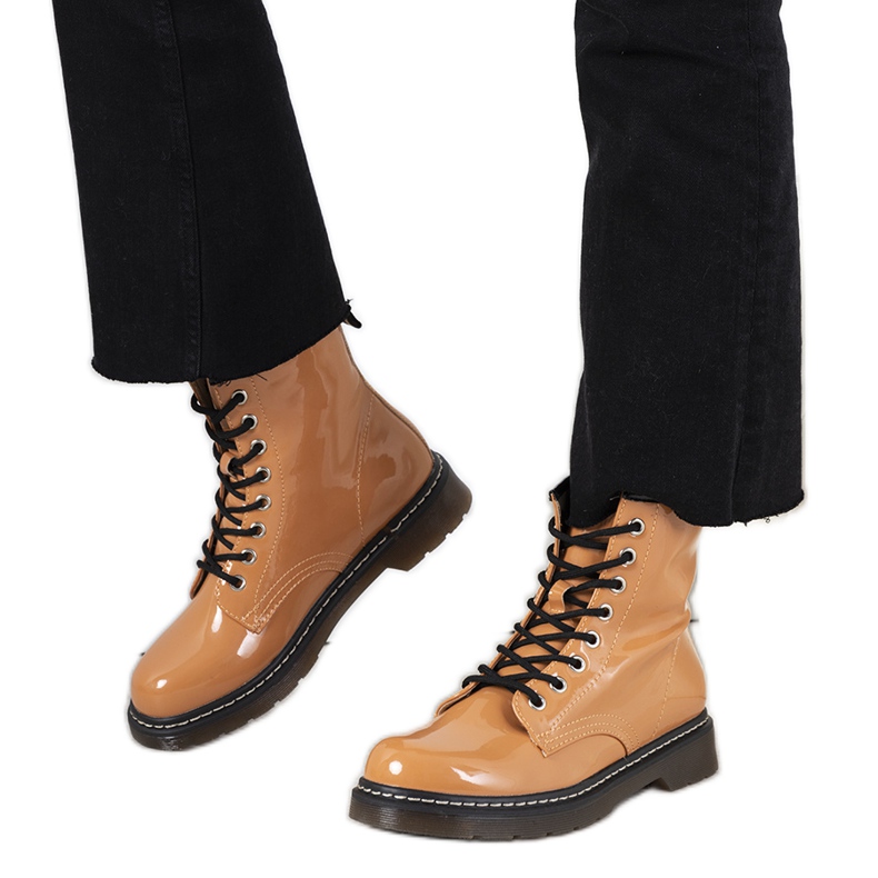 Botas laranja, botas, tipo Publia