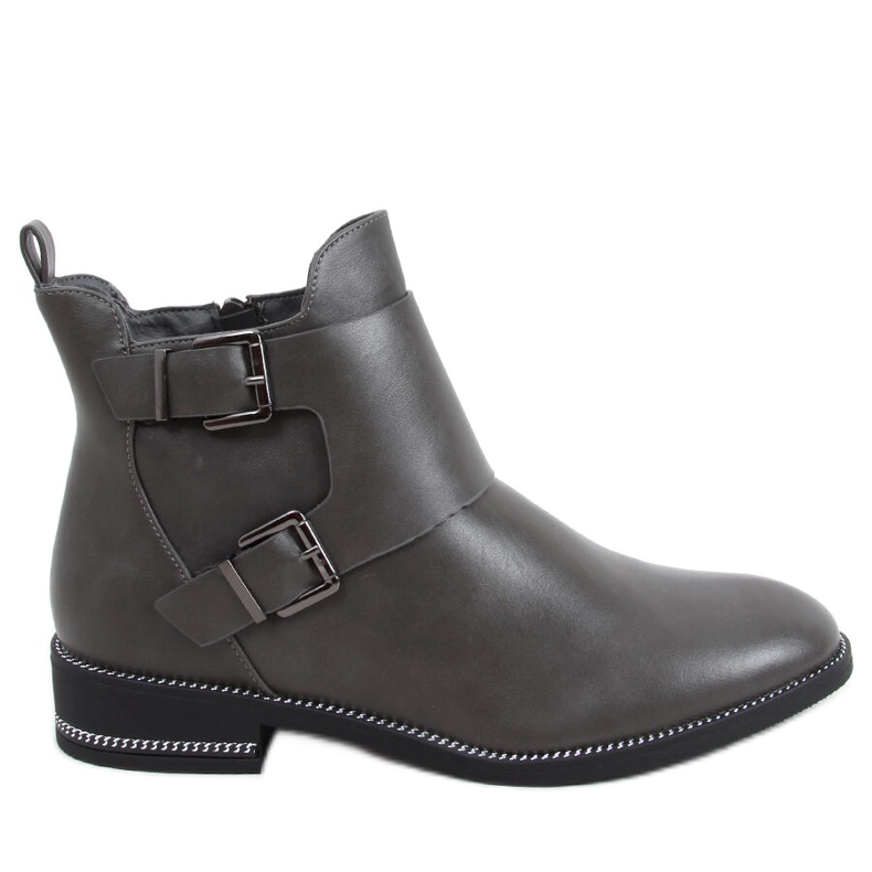 Botas chelsea femininas de Kenn Gray cinza