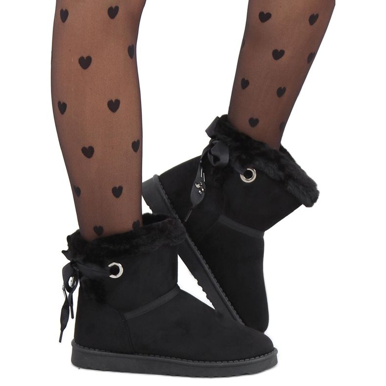 Botas de neve Emusy Silki Black preto