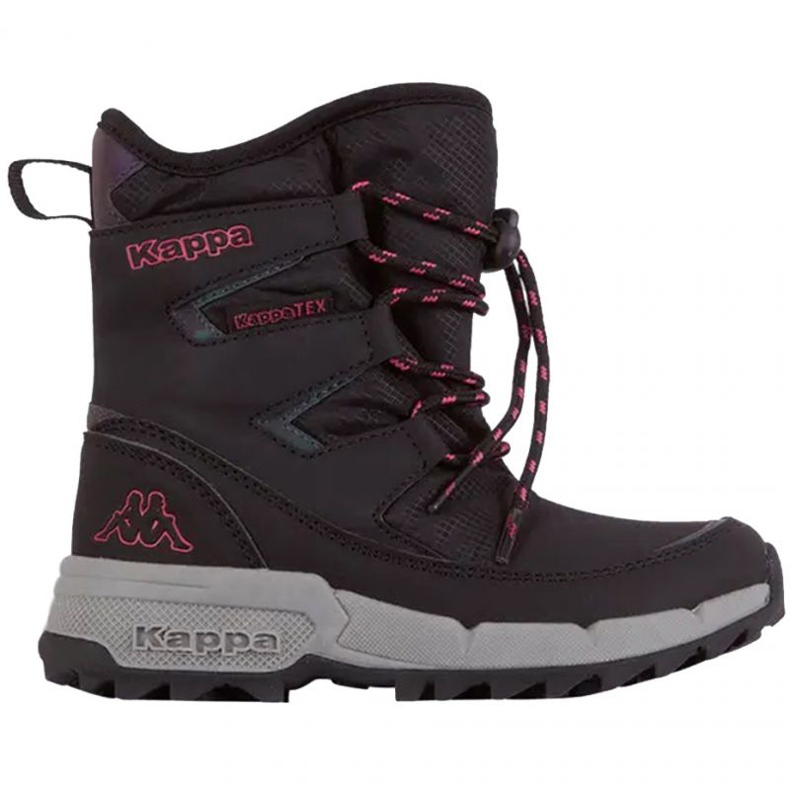 Sapatos Kappa Youma Tex Jr 260900T 1122 branco preto rosa