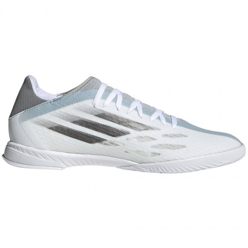 Chuteiras Adidas X Speedflow.3 In M FY3301 branco branco Chuteiras Adidas X Speedflow.3 In M FY3301 branco branco
