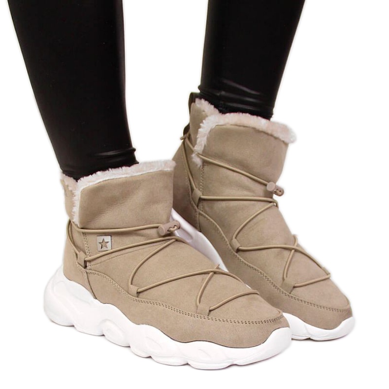 Botas de neve Big Star W II274263 bege Botas de neve Big Star W II274263 bege