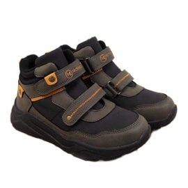 Botas com isolamento de velcro McKeylor Jr JAN59B cáqui branco verde Botas com isolamento de velcro McKeylor Jr JAN59B cáqui branco verde