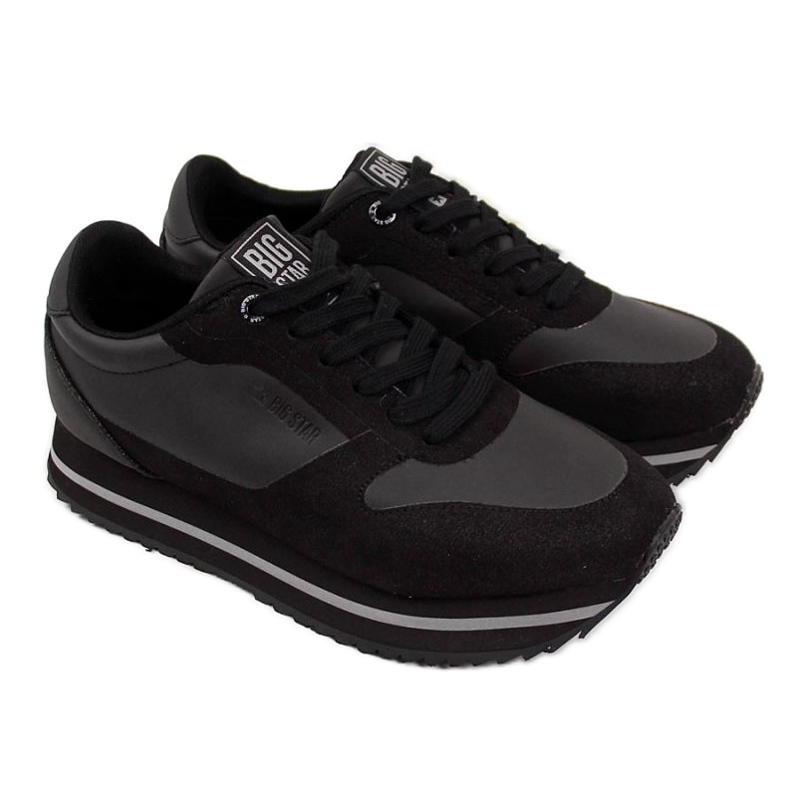 Calçados esportivos pretos na plataforma Big Star W II274217