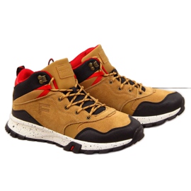 Botas de couro para caminhada Filippo M PAW294B camelo marrom