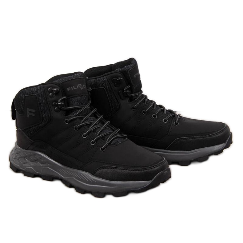 Botas de caminhada pretas Filippo M PAW295A preto