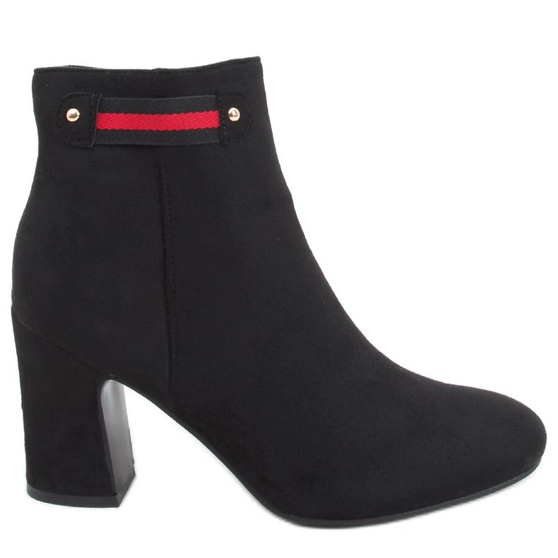 Botas Sunna Black de salto alto preto