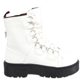 Botas de amarrar Hean Blanco branco