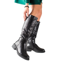 TRENDI Botas casuais quentes preto TRENDI Botas casuais quentes preto