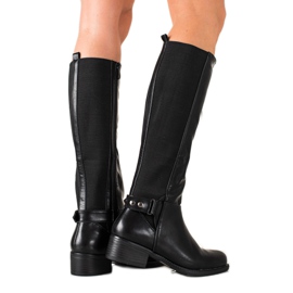 Small Swan Botas clássicas com isolamento preto Small Swan Botas clássicas com isolamento preto