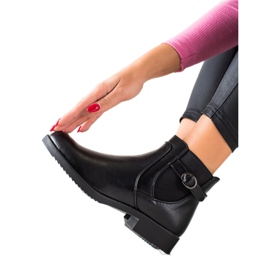 J. Star Botas clássicas quentes preto