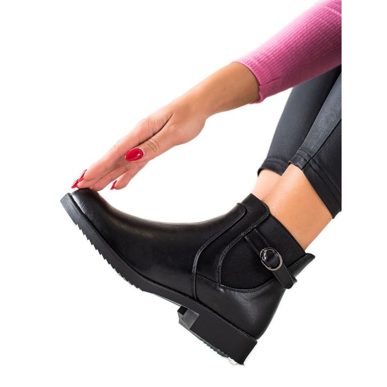 J. Star Botas clássicas quentes preto J. Star Botas clássicas quentes preto