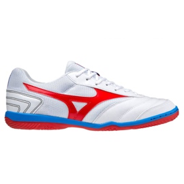 Mizuno Morelia Sala Club Em M Q1GA210362 chuteiras branco branco