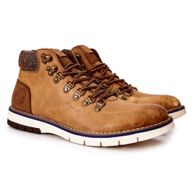 Sapatos de trekking masculino Cross Jeans EE1R4078C Camel marrom
