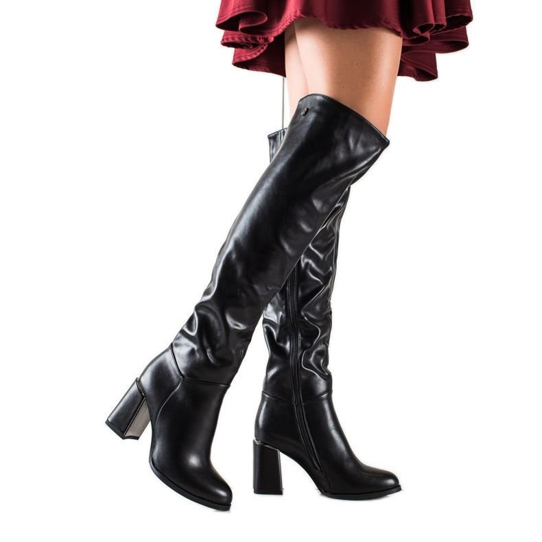 Goodin Botas Pretas Elegantes preto