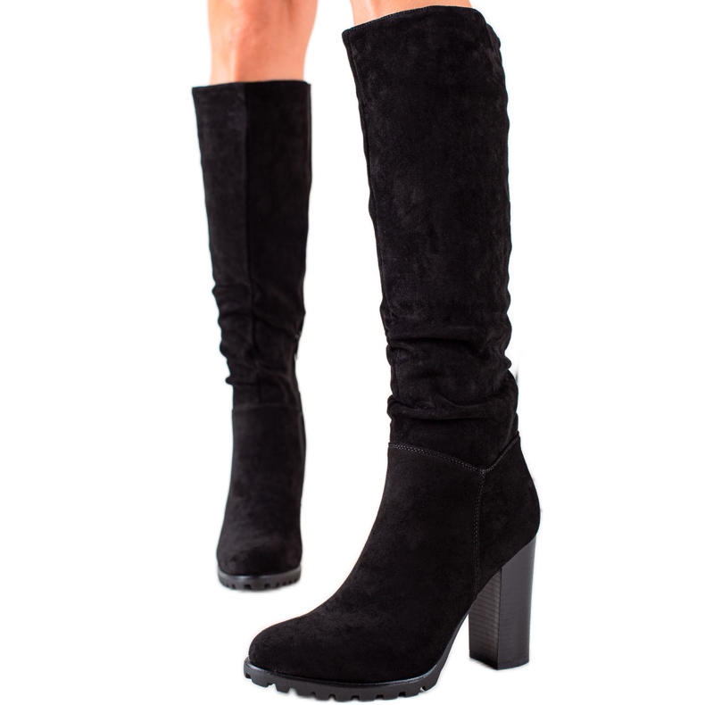 Sixth Sense Botas Elegantes De Camurça preto