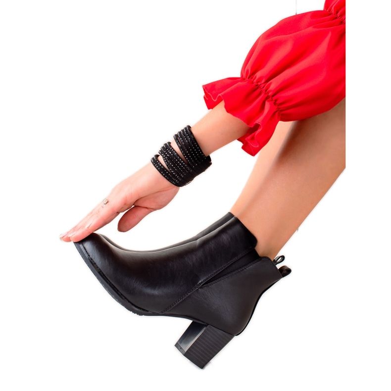 J. Star Botas pretas casuais preto