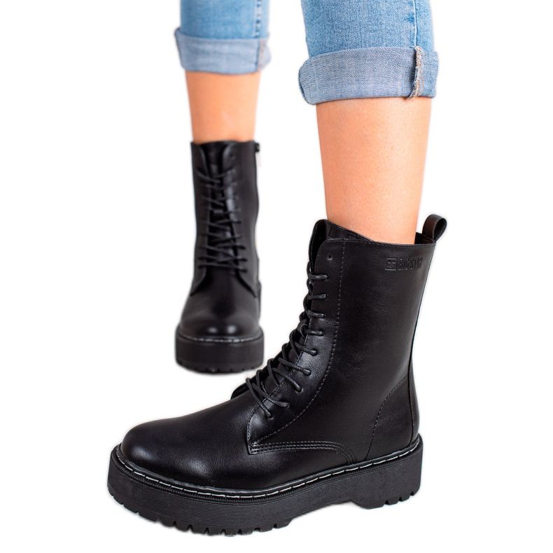 Botas femininas Big Star II274109 preto