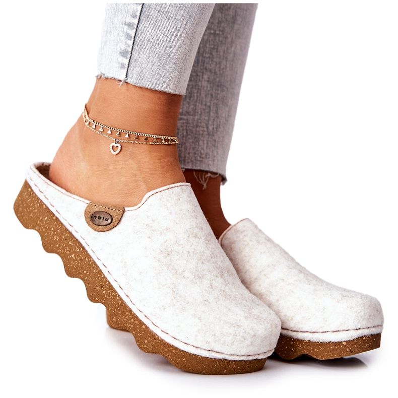 Chinelos chinelos profiláticos Inblu Bege DK20FE01W